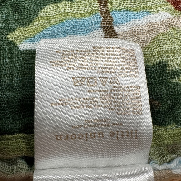 Little Unicorn x JURASSIC WORLD Cotton Muslin Swaddle Blanket Dinosuar T-Rex - Picture 9 of 9